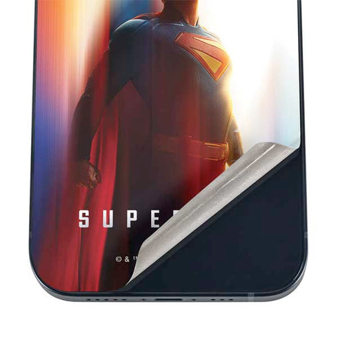 Superman 2025 Man of Steel Ascension Heroic Glow iPhone 16 Plus Skin